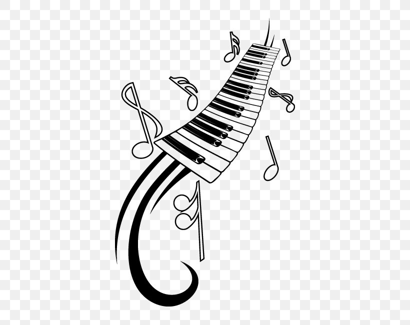 Musical Keyboard Musical Note Tattoo, PNG, 650x650px, Watercolor, Cartoon, Flower, Frame, Heart Download Free