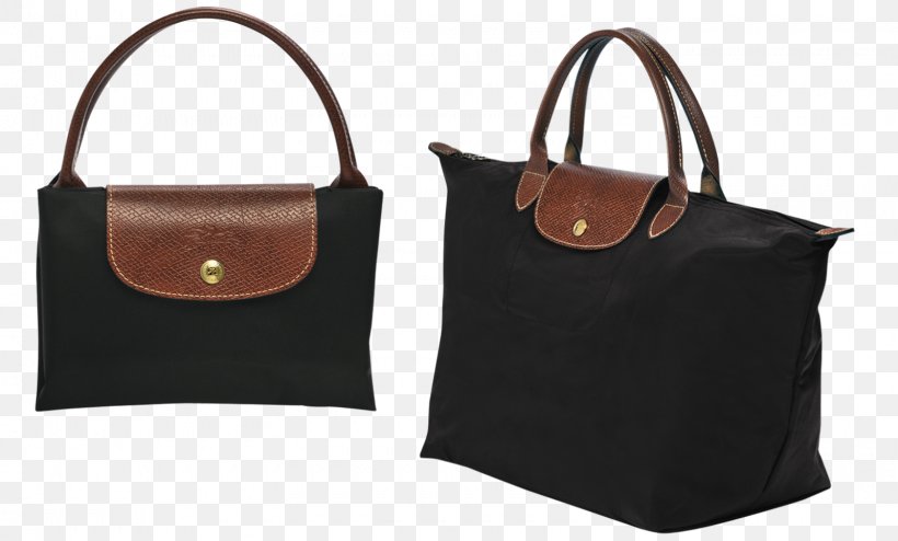 Tote Bag Handbag Leather Longchamp Pliage, PNG, 1600x964px, Tote Bag, Bag, Black, Brand, Brown Download Free