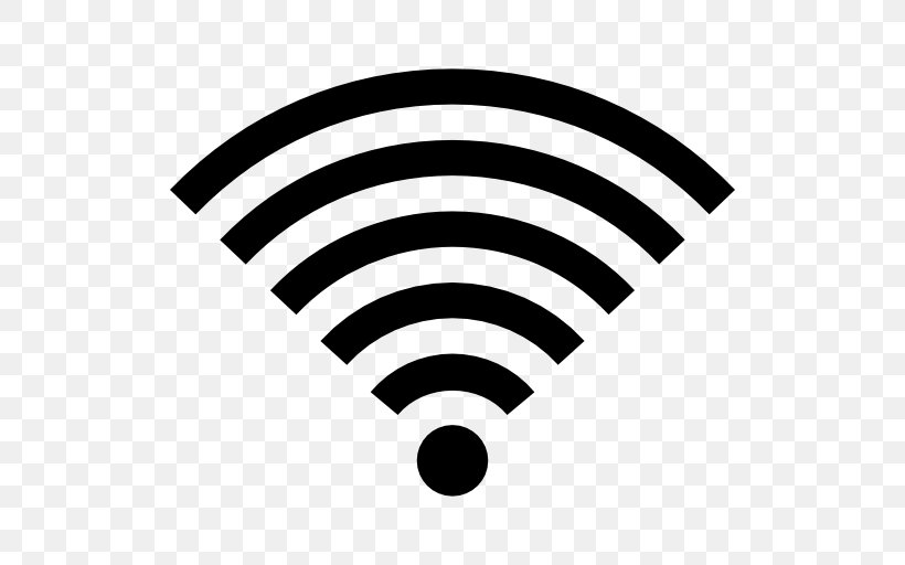 Wi-Fi Symbol Clip Art, PNG, 512x512px, Wifi, Black, Black And White, Brand, Hotspot Download Free