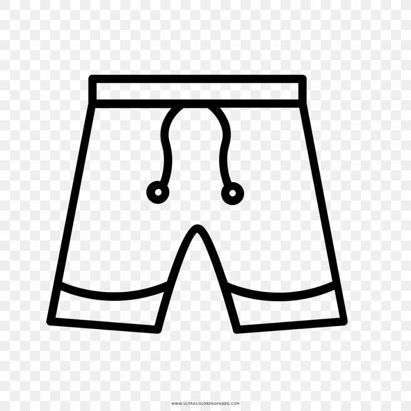 Coloring Book Sleeve Shorts Clothing Drawing, PNG, 1000x1000px, Coloring Book, Area, Black, Black And White, Book Download Free