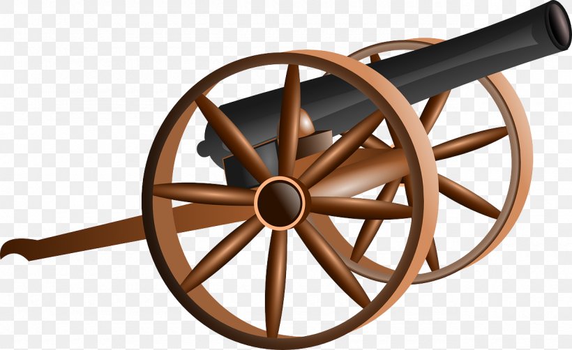 Clip Art Cannon Image Vector Graphics, PNG, 1280x784px, Cannon, Artillery, Drawing, Rim, Spoke Download Free