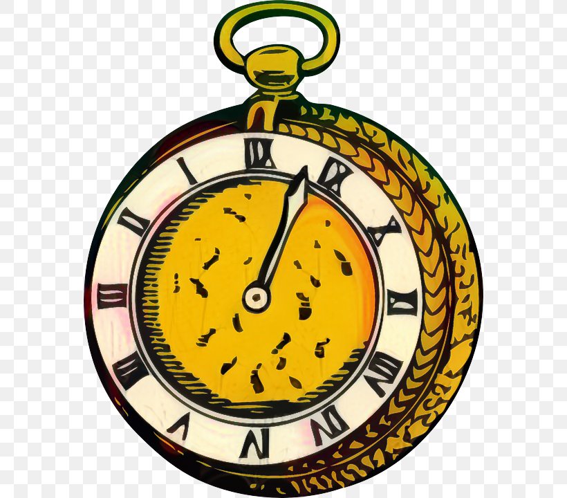 Cartoon Clock, PNG, 578x720px, Yellow, Alarm Clock, Clock, Watch Download Free