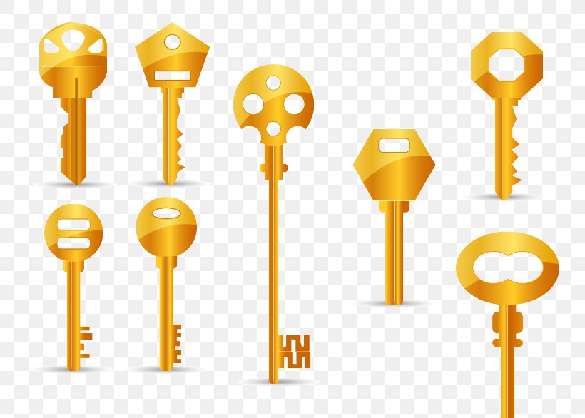 Key Gold, PNG, 768x586px, Key, Coreldraw, Gold, Scalable Vector Graphics, Technology Download Free