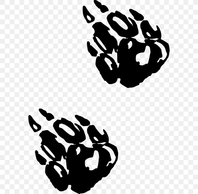 Paw Hand Dog Clip Art, PNG, 586x800px, Paw, Black, Black And White, Claw, Computer Download Free