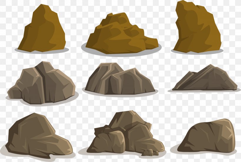 Rock Euclidean Vector Icon, PNG, 2380x1600px, Rock, Material, Ore, Rubble, Stone Download Free