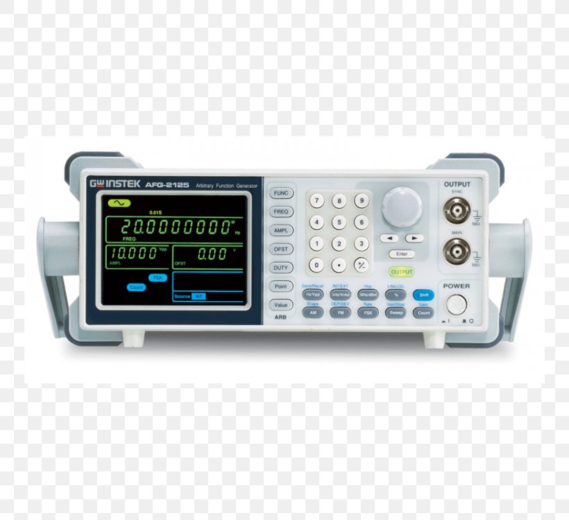 Direct Digital Synthesizer Function Generator Arbitrary Waveform Generator GW Instek Electronic Test Equipment, PNG, 750x750px, Direct Digital Synthesizer, Arbitrary Waveform Generator, Audio Receiver, Computer Software, Electronic Component Download Free