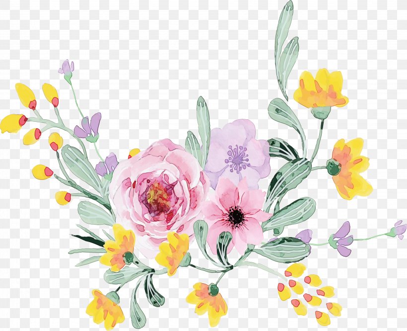 Floral Design, PNG, 3269x2658px, Watercolor, Cut Flowers, Floral Design, Flower, Flowering Plant Download Free