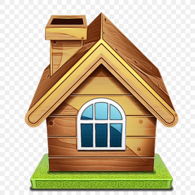 House Roof Property Home Real Estate, PNG, 1024x1024px, Watercolor, Bird Feeder, Building, Cottage, Home Download Free