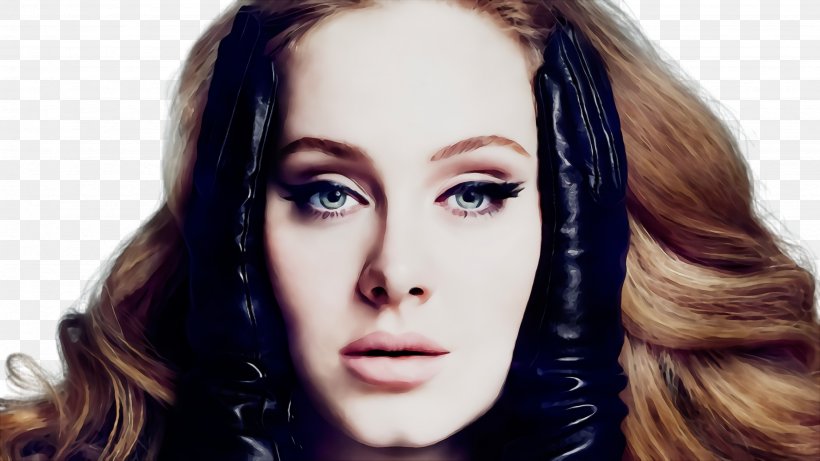 Makeup Background, PNG, 2668x1500px, Watercolor, Adele, Beauty, Black Hair, Brown Hair Download Free