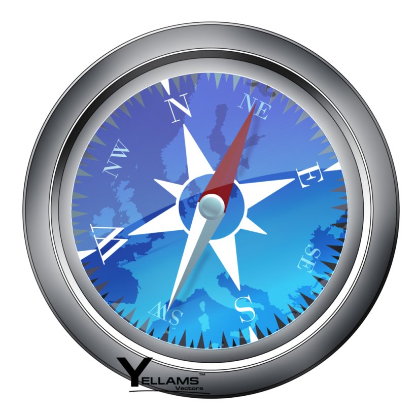 Safari Web Browser Google Chrome, PNG, 1024x1024px, Safari, Apple, Clock, Compass, Digital Image Download Free