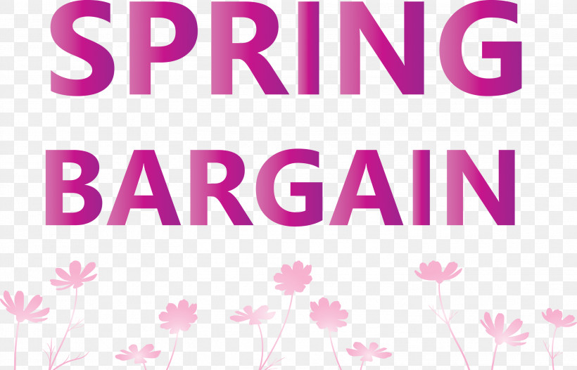 Spring Sales Spring Bargain, PNG, 2999x1927px, Spring Sales, Line, Magenta, Pink, Spring Bargain Download Free