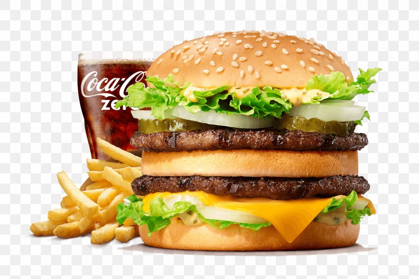 Big King Whopper Hamburger Cheeseburger McDonald's Big Mac, PNG ...