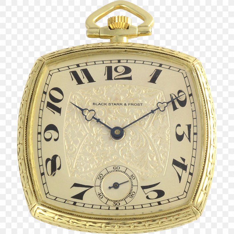 Black, Starr & Frost Pocket Watch Jewellery Clock, PNG, 1823x1823px, Watch, Bracelet, Brass, Brooch, Clock Download Free