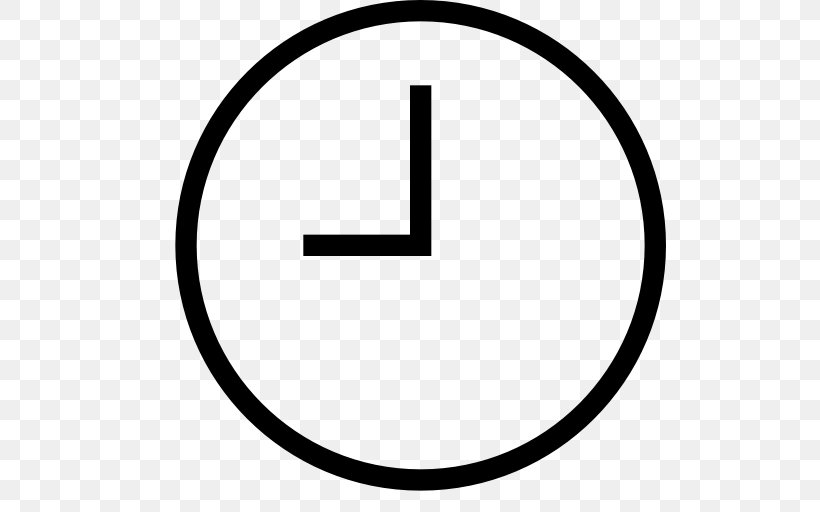 Time Symbol, PNG, 512x512px, Time, Area, Black And White, Clock, Computer Software Download Free