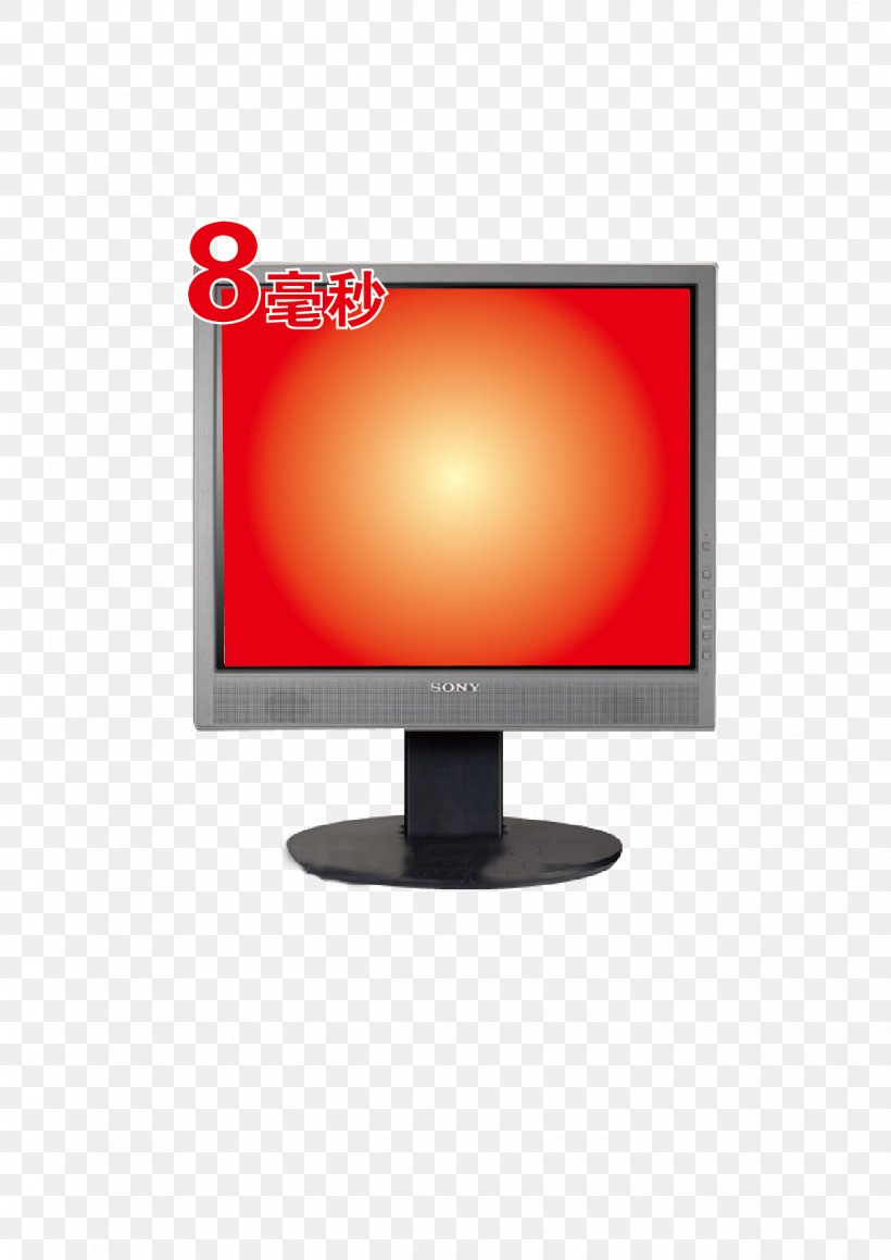 Sony Computer Monitor, PNG, 1240x1754px, Sony, Computer Monitor, Display Device, Media, Orange Download Free