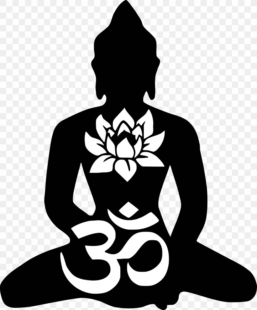 Bodhi Day Bodhi, PNG, 2491x3000px, Bodhi Day, Blackandwhite, Bodhi, Meditation, Neck Download Free