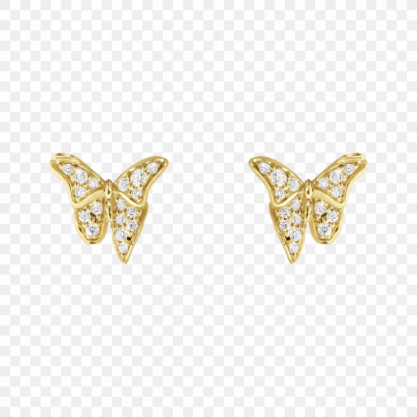 Earring Diamond Jewellery Colored Gold, PNG, 1200x1200px, Earring, Body Jewelry, Butterfly, Carat, Colored Gold Download Free