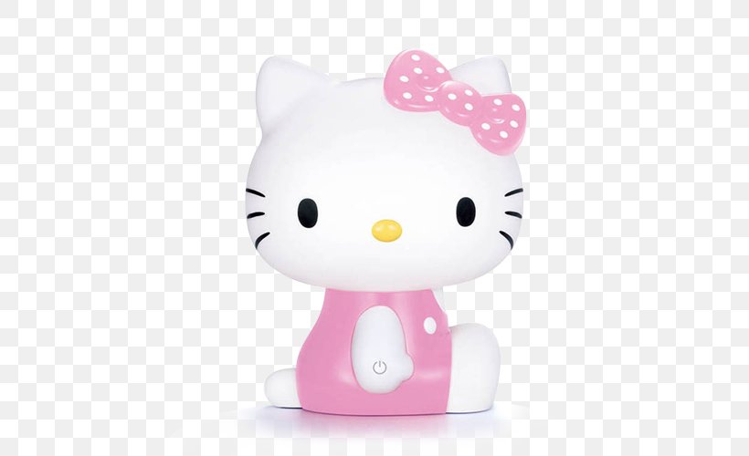 Hello Kitty Light Bedside Tables Lamp, PNG, 500x500px, Hello Kitty, Baby Toys, Bedside Tables, Brush, Carnivoran Download Free