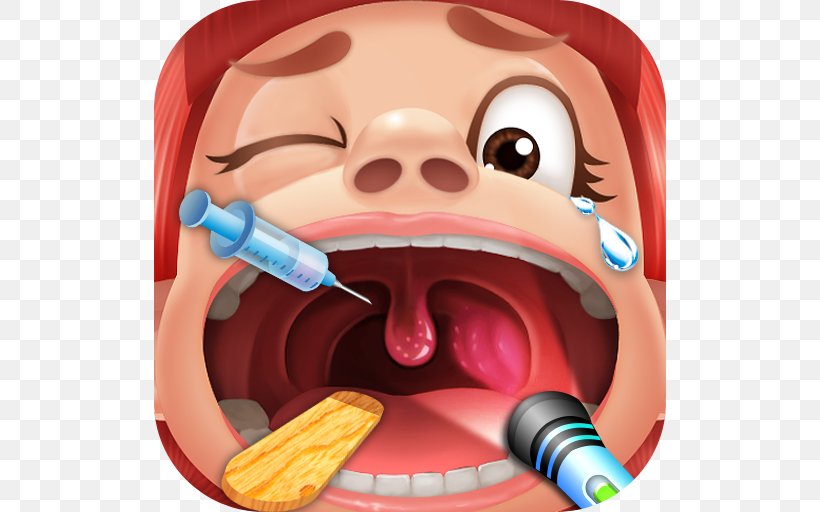 Little Throat Doctor Doctor Games For Kids Free Pregnant Emergency Surgery TapTap Kids Games, PNG, 512x512px, Watercolor, Cartoon, Flower, Frame, Heart Download Free
