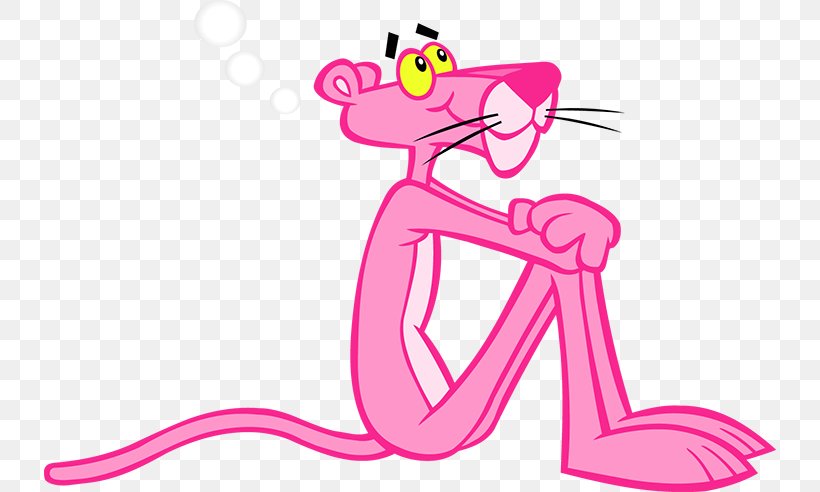 The Pink Panther YouTube Owens Corning Metro-Goldwyn-Mayer, PNG, 732x492px, Watercolor, Cartoon, Flower, Frame, Heart Download Free