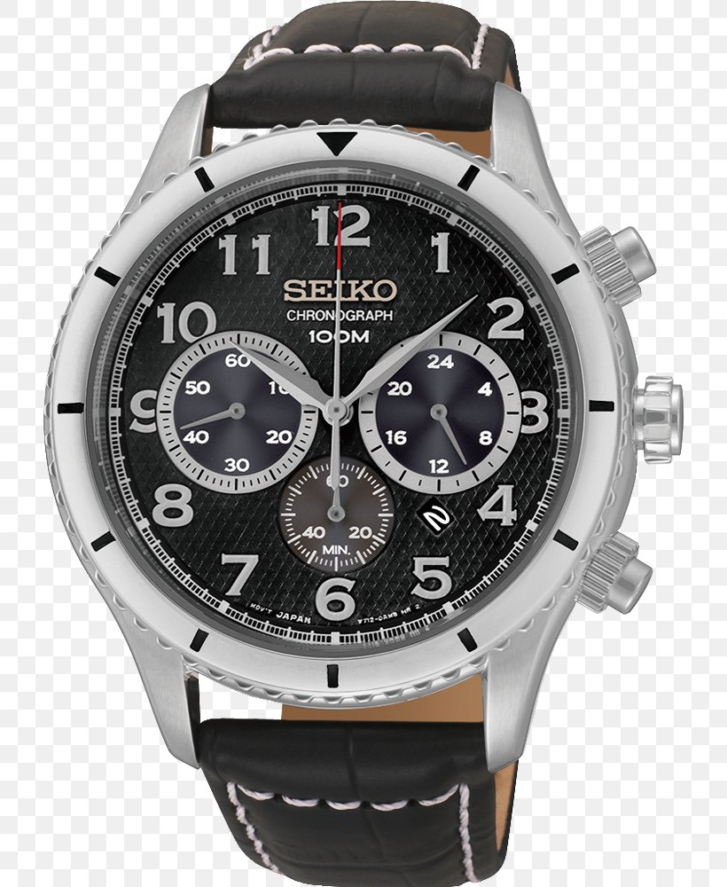 Chronograph Seiko 5 Watch Leather, PNG, 800x1000px, Chronograph, Brand, Chronometer Watch, Citizen Holdings, Leather Download Free