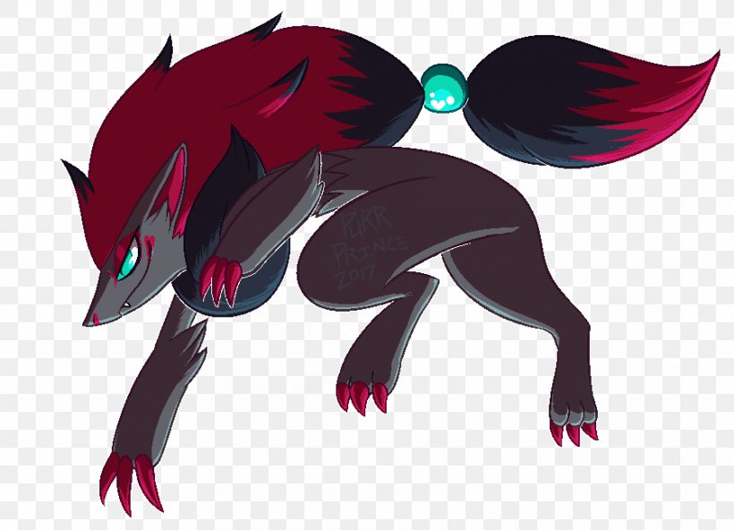 Demon Legendary Creature Werewolf Pokémon Midnight, PNG, 900x650px, Demon, Adhesive, Art, Deviantart, Fictional Character Download Free
