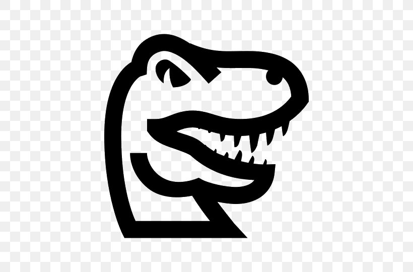 Tyrannosaurus Dinosaur Reptile, PNG, 540x540px, Tyrannosaurus, Animal, Black And White, Dinosaur, Eye Download Free