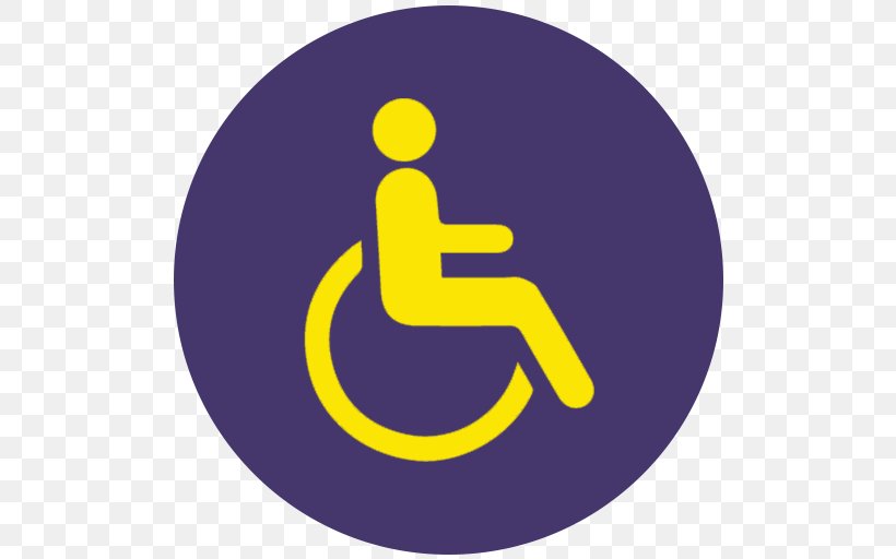 Disability Wheelchair Vector Graphics International Symbol Of Access, PNG, 512x512px, Disability, Accessibility, Area, Brand, Car Park Download Free