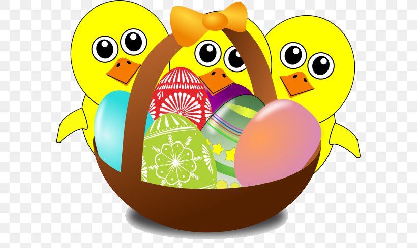 Easter Bunny Chicken Easter Egg Cartoon, PNG, 600x489px, Easter Bunny, Art, Basket, Beak, Bird Download Free
