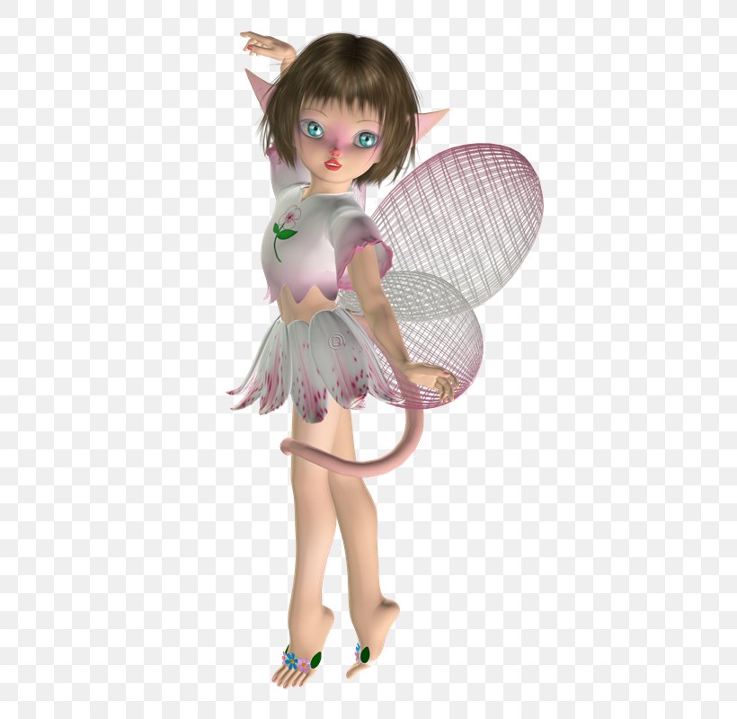 Fairy Brown Hair Doll, PNG, 433x800px, Fairy, Brown, Brown Hair, Doll, Fictional Character Download Free