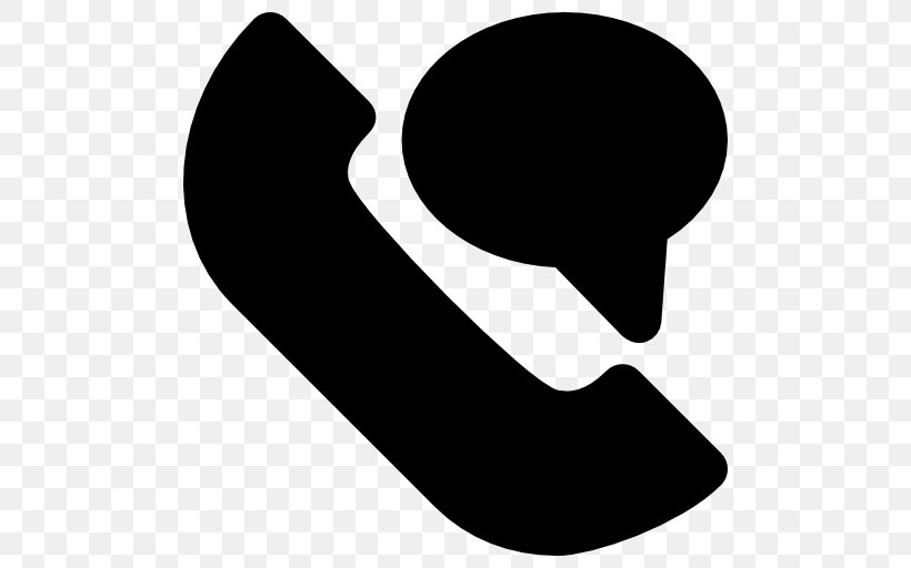 Logo Silhouette Finger, PNG, 512x512px, Telephone, Black And White, Communication, Finger, Hand Download Free