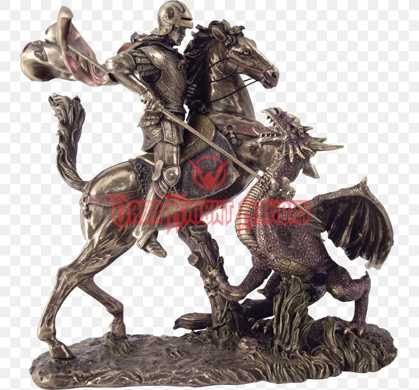 Statue Of Saint George, Prague Castle Saint George And The Dragon Sculpture, PNG, 763x763px, Dragon, Bronze Sculpture, Chinese Dragon, Figurine, Horse Download Free