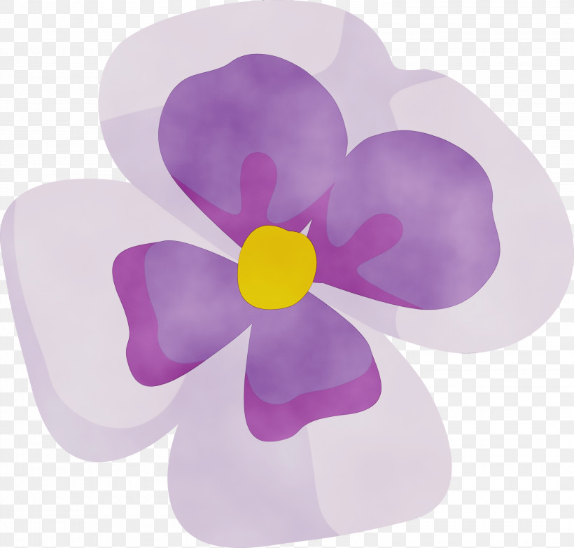Violet Petal Purple Flower Plant, PNG, 3000x2864px, Watercolor, Crocus, Flower, Paint, Petal Download Free