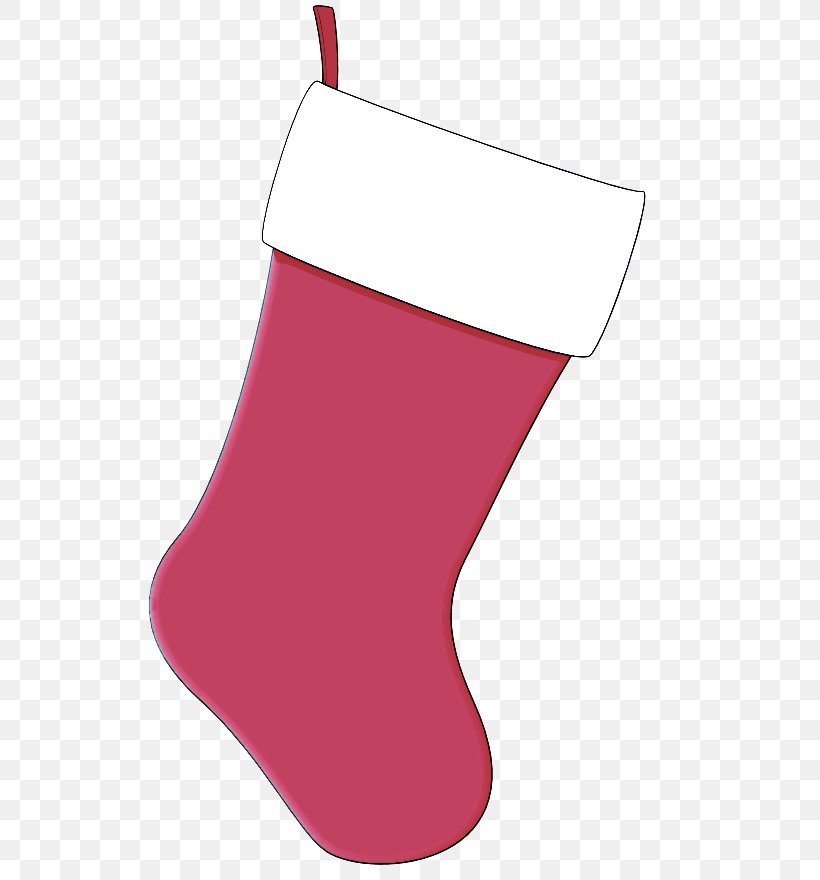Christmas Stocking, PNG, 580x880px, Christmas Stocking, Christmas Decoration, Footwear, Interior Design, Magenta Download Free
