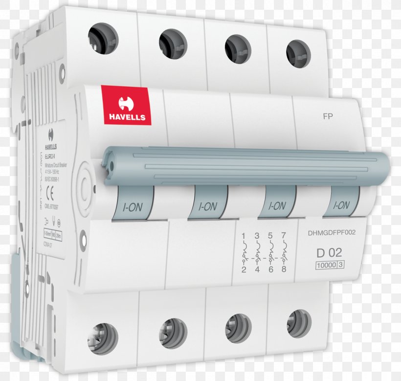 Circuit Breaker Havells Electrical Network Electrical Switches Switchgear, PNG, 1200x1140px, Circuit Breaker, Ampere, Circuit Component, Direct Current, Electrical Network Download Free