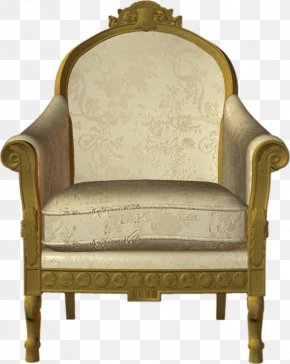 Chair - Wing Chair Table PNG