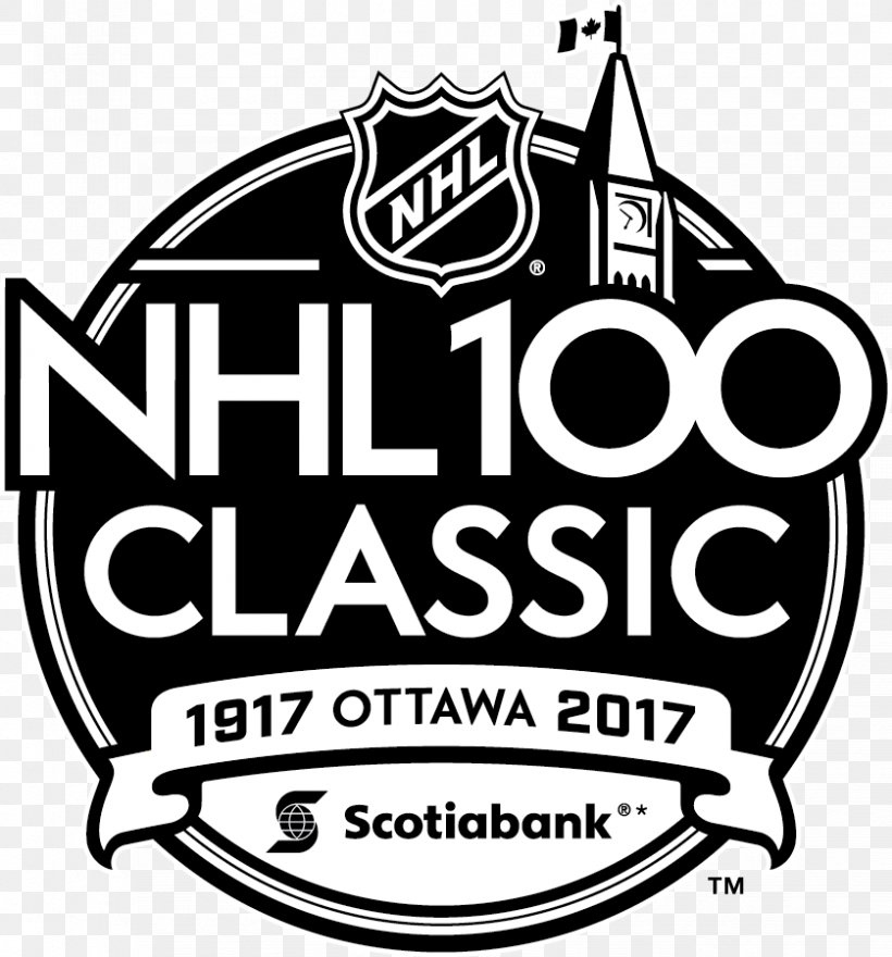 2017–18 NHL Season NHL 100 Classic Ottawa Senators Montreal Canadiens 2015 NHL Winter Classic, PNG, 838x900px, 2015 Nhl Winter Classic, 2018 Stanley Cup Playoffs, Ottawa Senators, Area, Black And White Download Free