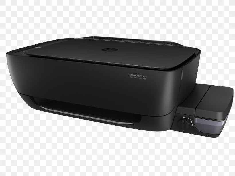 Hewlett-Packard Multi-function Printer HP Deskjet GT 5820, PNG, 1659x1246px, Hewlettpackard, Automatic Document Feeder, Continuous Ink System, Electronic Device, Electronics Download Free