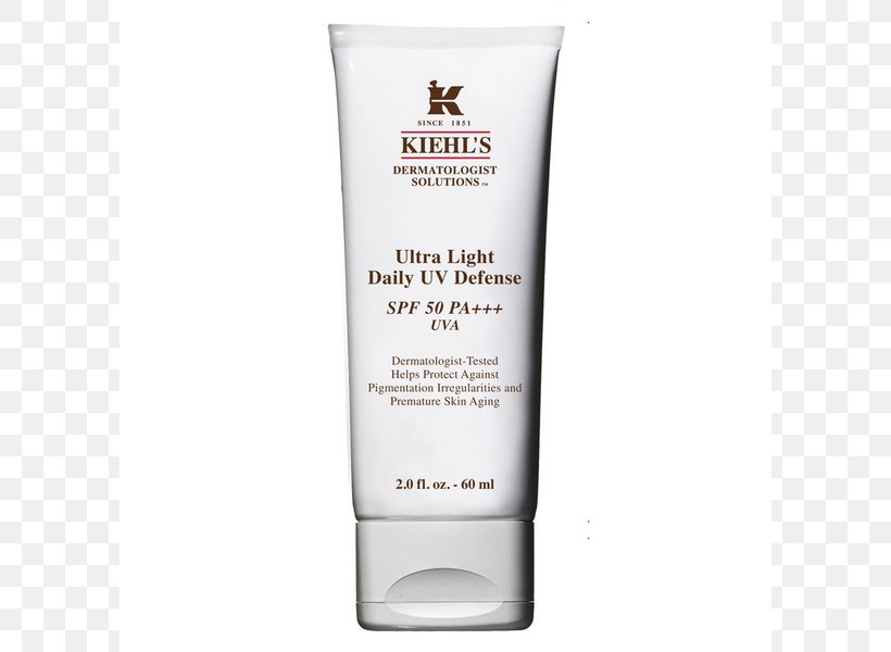 Sunscreen Kiehl's Ultra Light Daily UV Defense Factor De Protección Solar Moisturizer, PNG, 800x600px, Sunscreen, Cosmetics, Cream, Lotion, Moisturizer Download Free