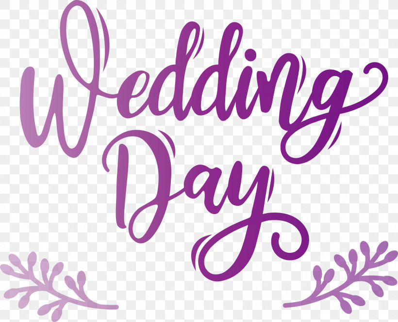 Wedding Day Wedding, PNG, 3000x2434px, Wedding Day, Calligraphy, Geometry, Lavender, Line Download Free