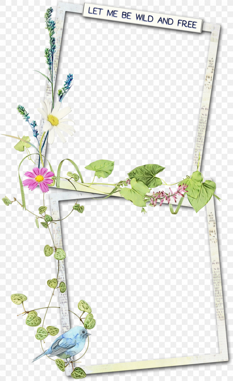 Picture Frame, PNG, 1256x2048px, Watercolor, Film Frame, Floral Design, Highdefinition Video, Paint Download Free