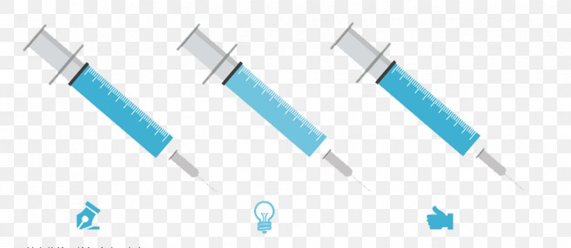 Syringe Medicine Injection Hypodermic Needle, PNG, 1658x721px, Syringe, Blue, Brand, Disease, Drug Download Free
