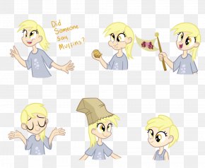Child Sitting - Derpy Hooves Pony Character DeviantArt The Last Roundup PNG