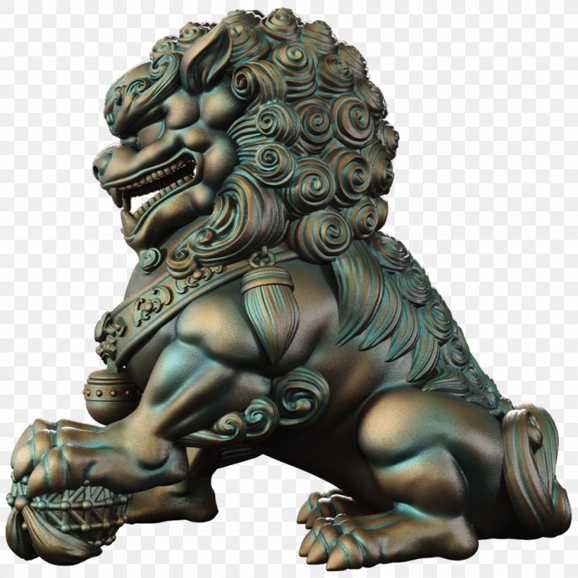 Pekingese Chinese Guardian Lions Statue Sculpture, PNG, 1000x1000px, Pekingese, Anatomy, Art, Bronze, Carnivora Download Free