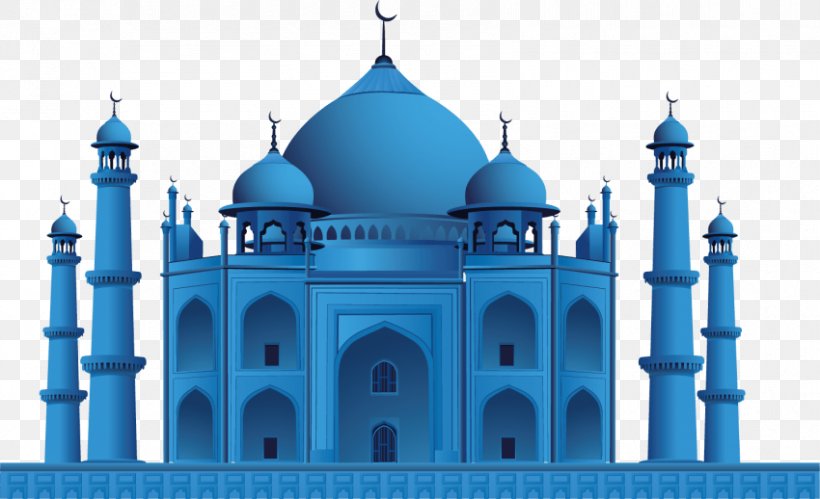 Taj Mahal Eid Al-Fitr Eid Mubarak Eid Al-Adha Ramadan, PNG, 850x518px, Taj Mahal, Agra, Architecture Of India, Building, Byzantine Architecture Download Free
