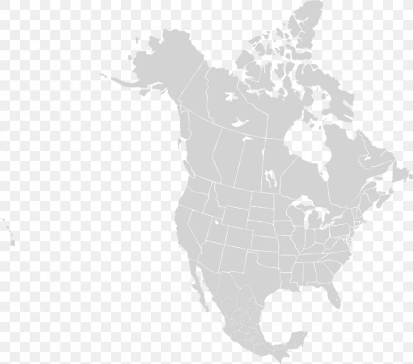 United States Blank Map World Map, PNG, 869x768px, United States, American Civil War, Americas, Black And White, Blank Map Download Free