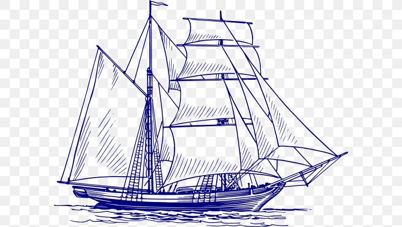 Drawing Sailboat Sailing Ship, PNG, 600x464px, Drawing, Art, Artwork, Baltimore Clipper, Barque Download Free