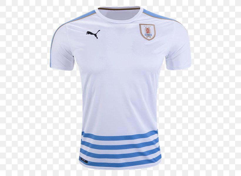 Uruguay National Football Team 2018 World Cup Copa América Centenario T-shirt Jersey, PNG, 600x600px, 2018 World Cup, Uruguay National Football Team, Active Shirt, Blue, Clothing Download Free