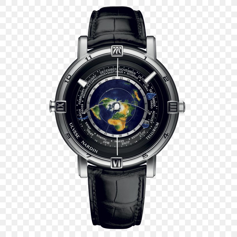 Watch Strap Ulysse Nardin Clock, PNG, 500x820px, Watch, Automatic Watch, Brand, Caliber, Clock Download Free