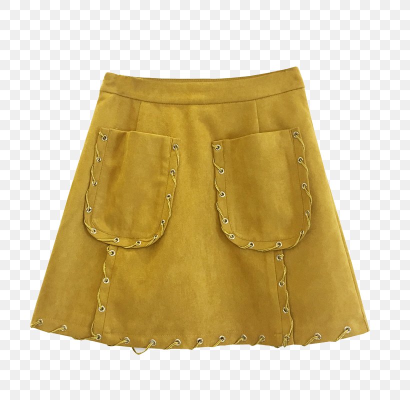 Yellow Skirt, PNG, 800x800px, Yellow, Active Shorts, Pocket, Shorts, Skirt Download Free